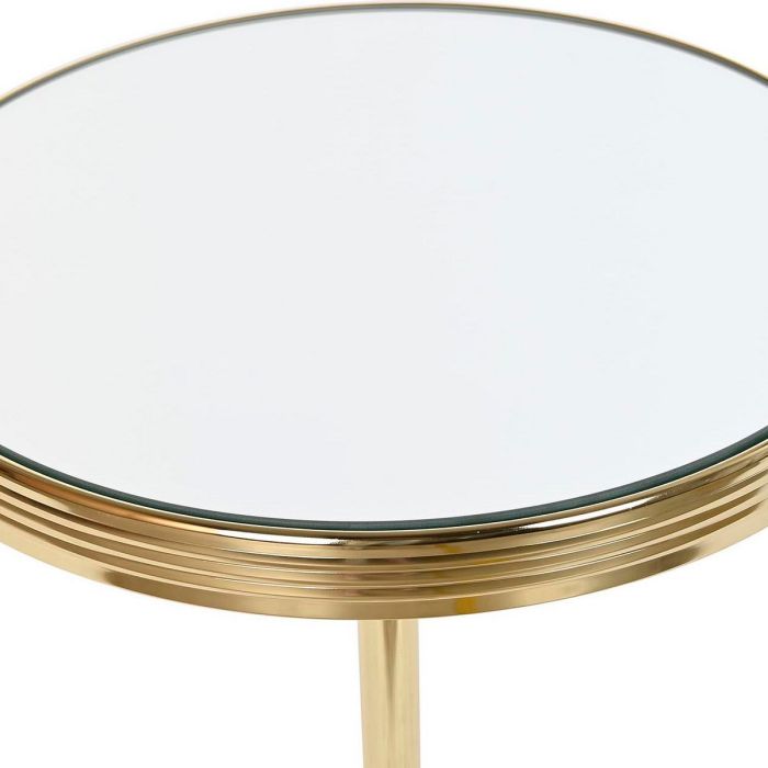 Table d'appoint DKD Home Decor Miroir Doré Laiton (42,5 x 42,5 x 49 cm) 3 Table d'appoint DKD Home Decor Miroir Doré Laiton (42,5 x 42,5 x 49 cm) 3