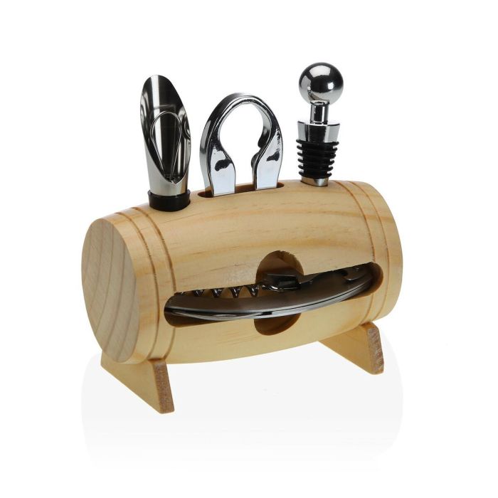Set d'Accessoires pour Vin Versa Acier