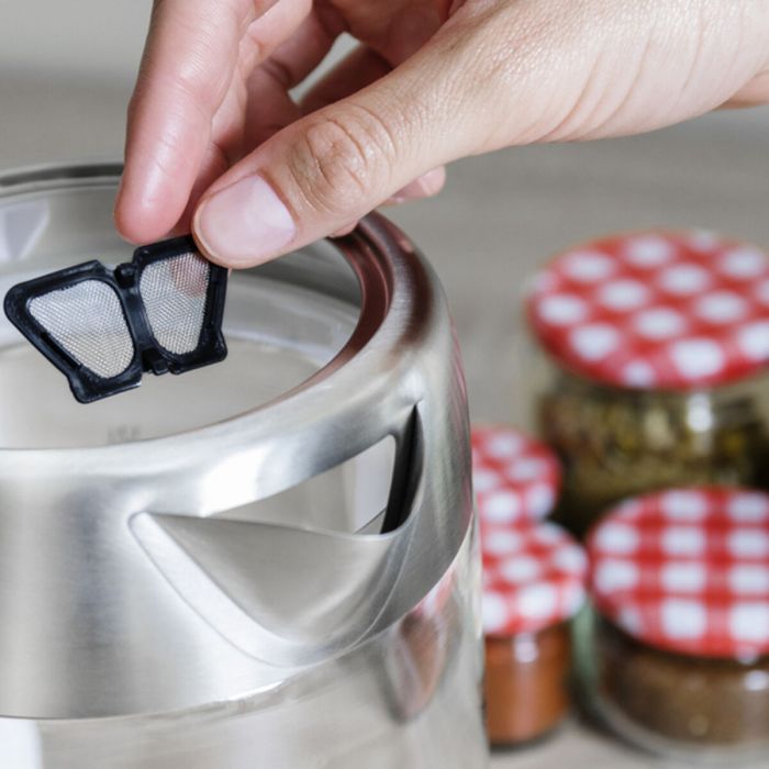 Bouilloire Cecotec ThermoSense 370 Clear 2200W 1,7 L Blanc Acier inoxydable 2200 W 1850-2200 W 1,7 L 3