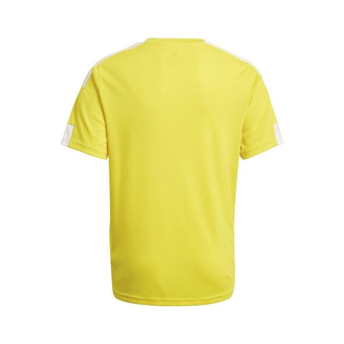 Maillot de Football à Manches Courtes pour Enfants Adidas GN5744 Jaune (15-16 Ans) 4
