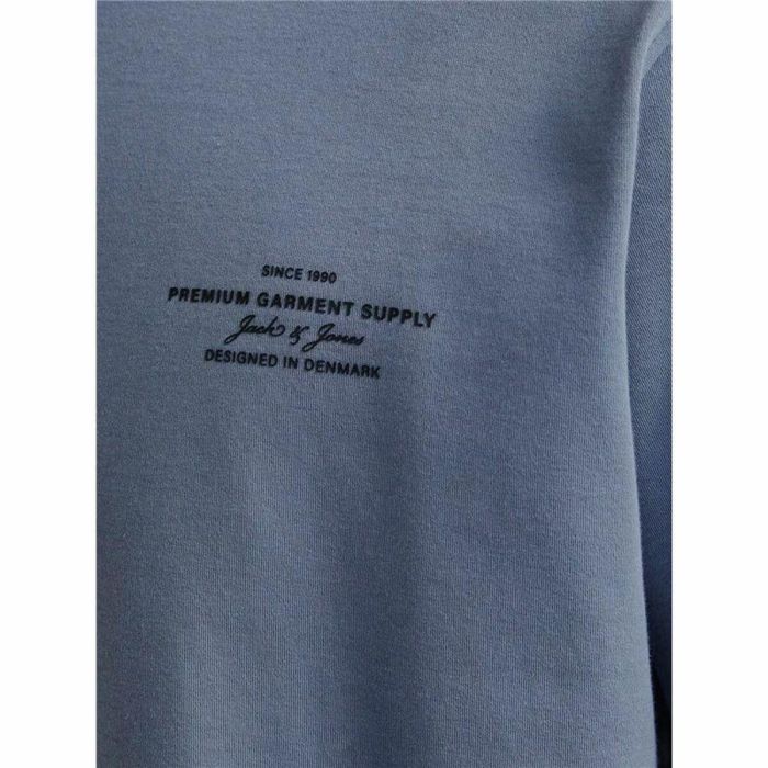 T-shirt à manches courtes homme Jack & Jones Jprblachad Brandingw Neck Blanc 2