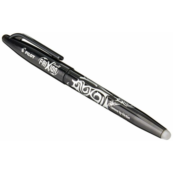 Crayon Pilot Frixion Ball Encre effaçable Noir 0,4 mm 0,7 mm (12 Unités) 3