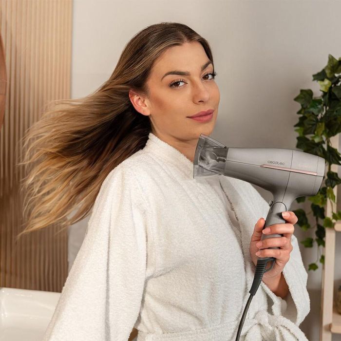 Sèche-cheveux Cecotec IoniCare Power&Go Heaven 2000W Gris Diffuseur 2 vitesses 4