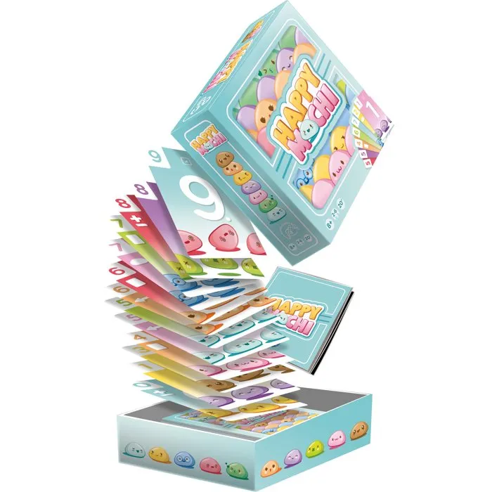 Zygomatic Jeu de cartes Happy Mochi - Jeu de société familial pour 2 à 6 joueurs, à partir de 8 ans - Durée de partie 20 min - Format pratique à emporter Zygomatic Jeu de cartes Happy Mochi - Jeu de société familial pour 2 à 6 joueurs, à partir de 8 ans - Durée de partie 20 min - Format pratique à emporter