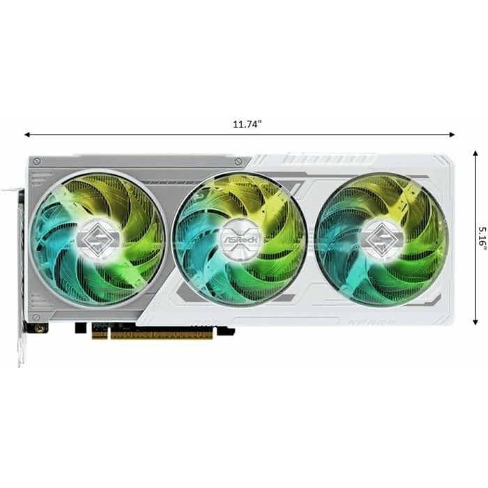 Carte Graphique ASRock RX9060XT SL 16GO GDDR6 RADEON RX 9060 XT 16 GB 11 Carte Graphique ASRock RX9060XT SL 16GO GDDR6 RADEON RX 9060 XT 16 GB 11