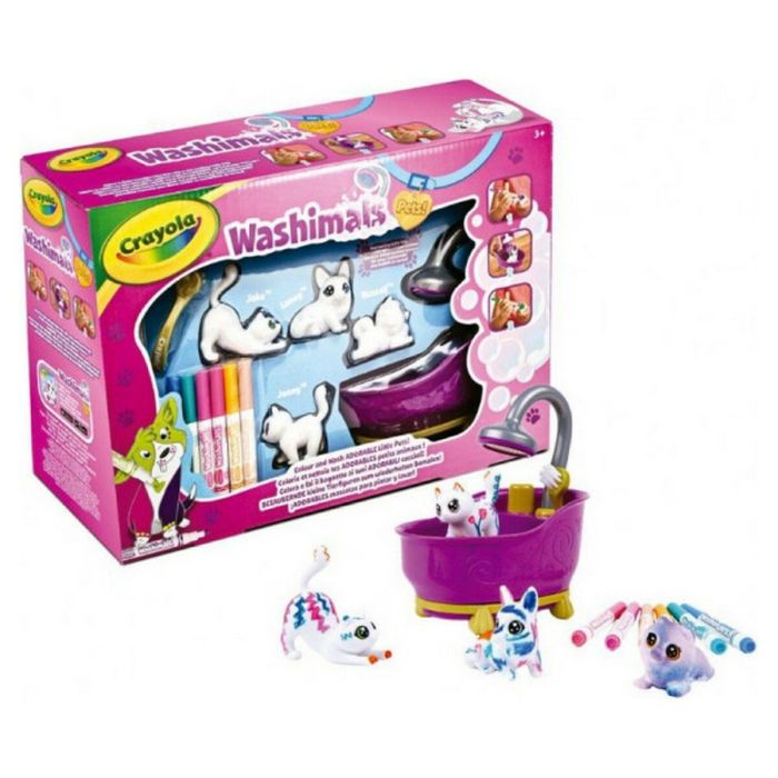 Crayola Set de Washimals Rotuladores Lavables pour Dessiner et Effacer