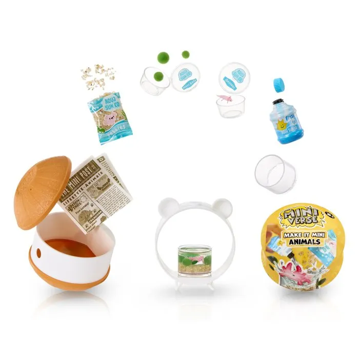 MGA's Miniverse - Make It Mini Animaux - Kit de Création Miniature d'Habitats d'Animaux - 12 Figurines à Collectionner - Dès 8 ans MGA's Miniverse - Make It Mini Animaux - Kit de Création Miniature d'Habitats d'Animaux - 12 Figurines à Collectionner - Dès 8 ans