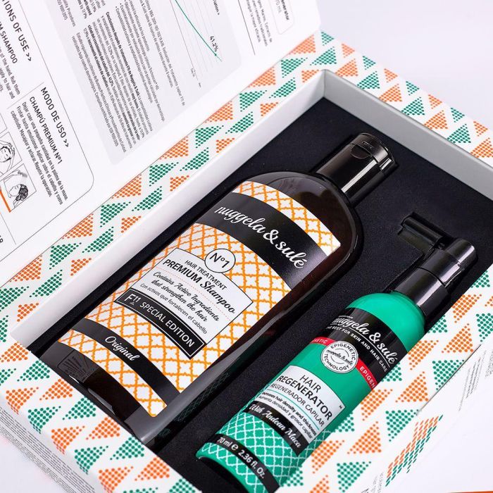 Nuggela & Sulé Tratamiento Para Un Cabello Más Largo Estuche 2 Pz 1
