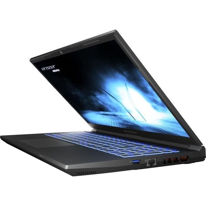 PC portable Gamer - ERAZER - CRAWLER E40 15,6FHD 144Hz - Intel Core i5-13500H - RAM 16GB - SSD 512Go - RTX 4050 - Win11 -AZERTY 4 PC portable Gamer - ERAZER - CRAWLER E40 15,6FHD 144Hz - Intel Core i5-13500H - RAM 16GB - SSD 512Go - RTX 4050 - Win11 -AZERTY 4