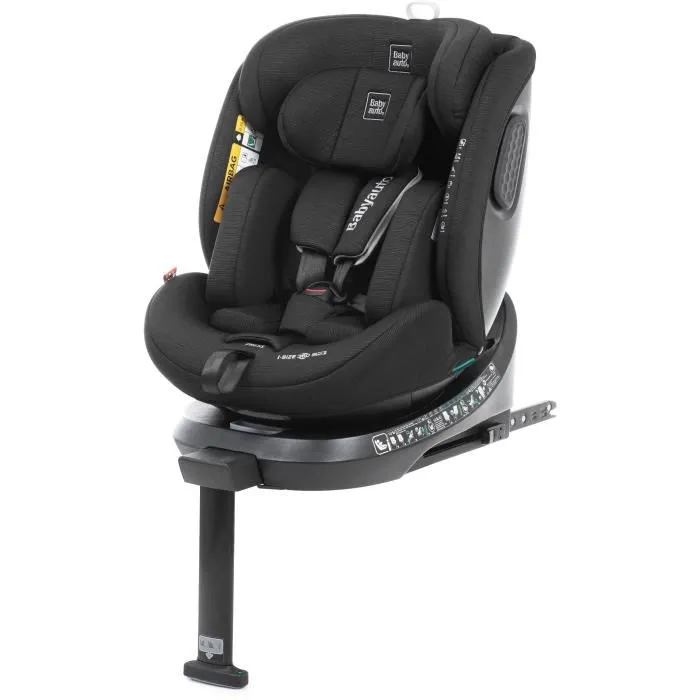 Babyauto Siège auto CORE Groupe 0/1/2/3 40/150 cm I-Size Isofix Giratoire Reclinable Reducteur Noir 0 Babyauto Siège auto CORE Groupe 0/1/2/3 40/150 cm I-Size Isofix Giratoire Reclinable Reducteur Noir 0