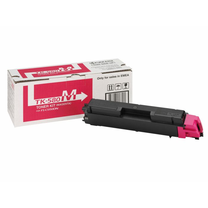Toner original Kyocera TK-580M Noir Magenta 2