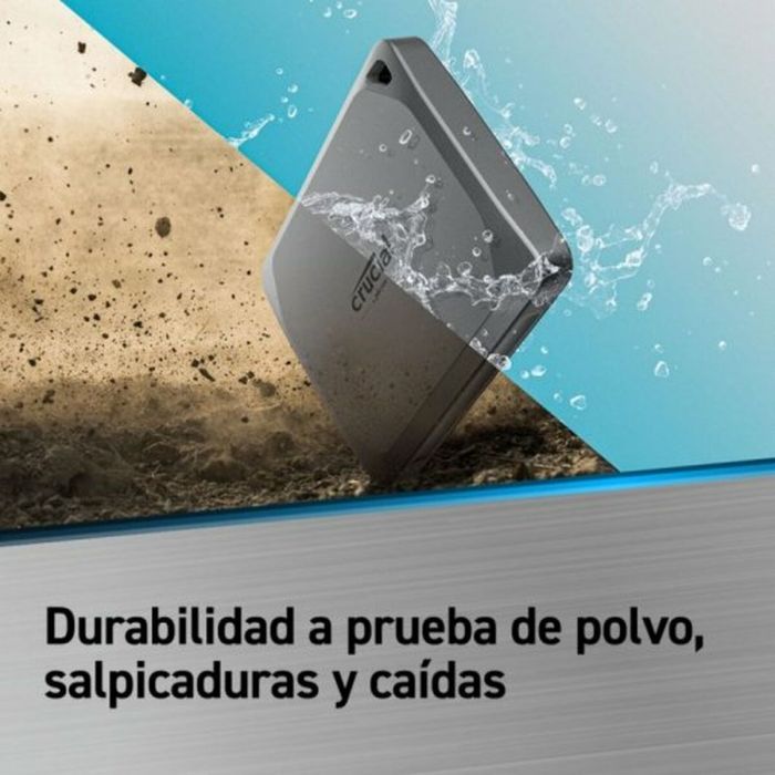 Disque Dur Externe Crucial Crucial X9 Pro Gris 1 Disque Dur Externe Crucial Crucial X9 Pro Gris 1
