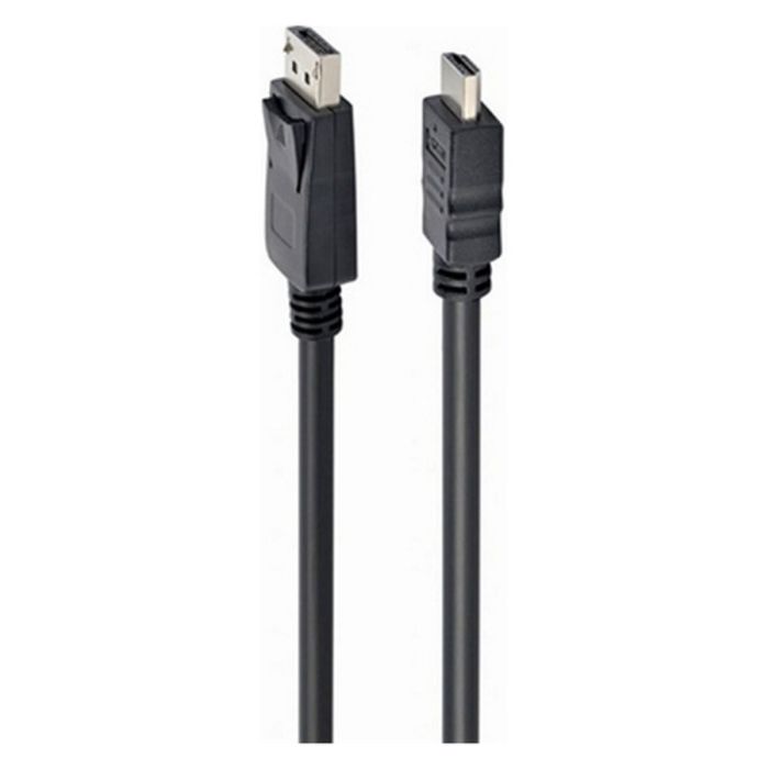 Adaptateur DisplayPort vers HDMI GEMBIRD CC-DP-HDMI-6 Noir 0 Adaptateur DisplayPort vers HDMI GEMBIRD CC-DP-HDMI-6 Noir 0