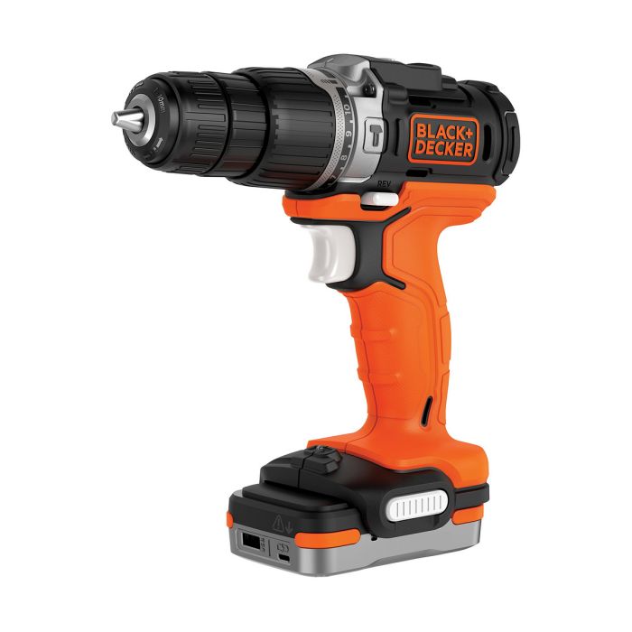Perceuse à Percussion Black & Decker BDCHD12S1-XJ 12V 1,5 Ah 12 V 0 Perceuse à Percussion Black & Decker BDCHD12S1-XJ 12V 1,5 Ah 12 V 0
