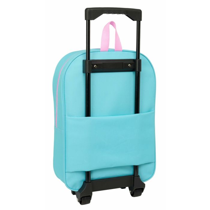 Cartable à roulettes Stitch Bleu 32 x 42 x 14 cm 2