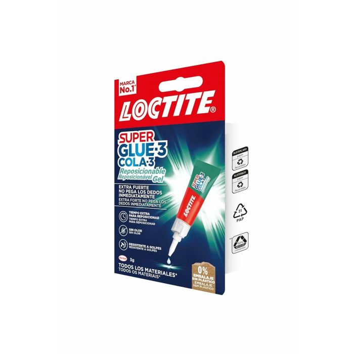 Colle Loctite SuperGlue-3 2943113 3 g Repositionnable Gel 2