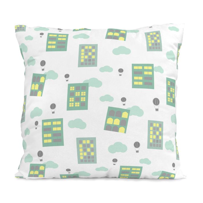 Parure de couette HappyFriday Happynois Air Balloon Multicouleur Lit 1 persone 2 Pièces 2