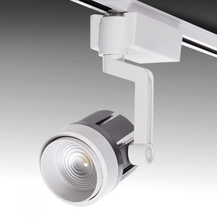 Projecteur LED sur rail 30W 2700Lm 6000K CRI90 GMD-FTL02-M-30-CW Ouverture Variable 50000H 0 Projecteur LED sur rail 30W 2700Lm 6000K CRI90 GMD-FTL02-M-30-CW Ouverture Variable 50000H 0