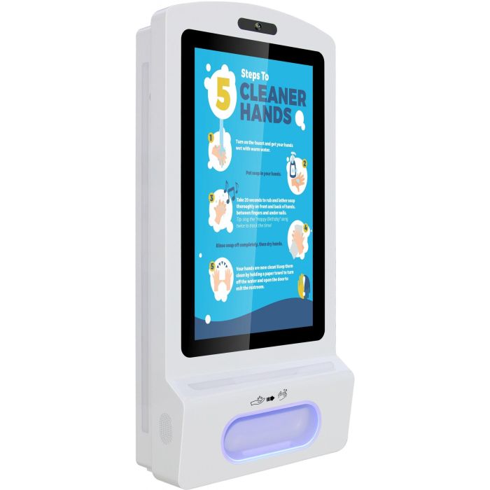 ALLNET Display 21 Zoll Desinfektion Kioskterminal RK3288 Farbe weiß oh. Standfuß 1