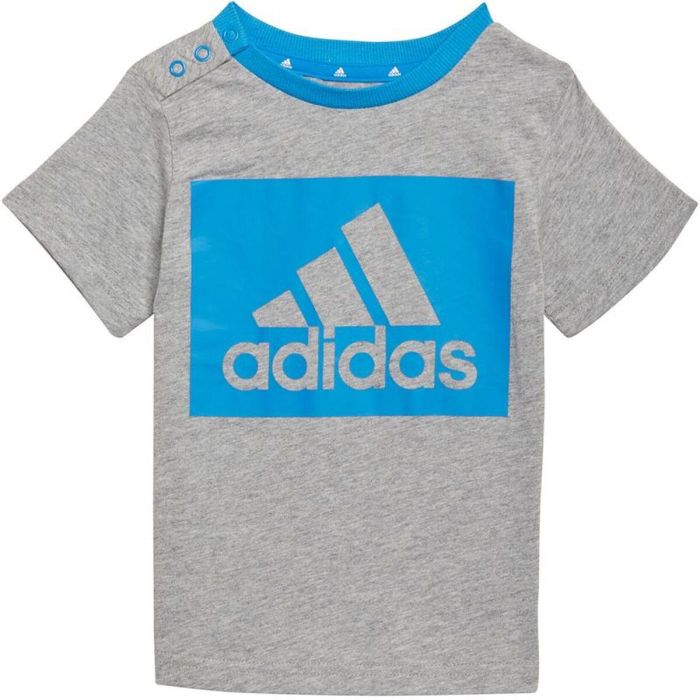 Ensemble de Sport pour Enfants Adidas H65822 Gris clair 6