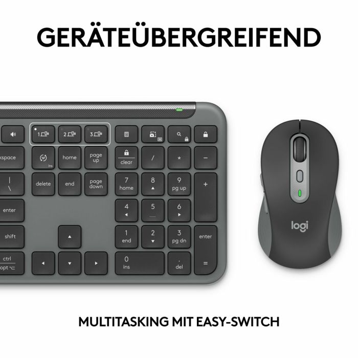 clavier et souris Logitech 920-012504 Graphite Allemand QWERTZ 4