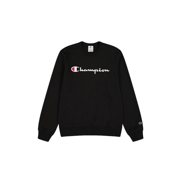 Sweat sans capuche homme Champion CREWNECK SWEATSHIRT 220254 NBK Noir 0 Sweat sans capuche homme Champion CREWNECK SWEATSHIRT 220254 NBK Noir 0
