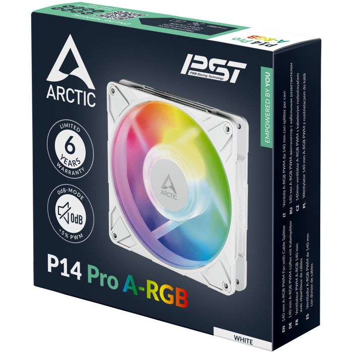 ARCTIC Lüfter P14 Pro A-RGB (White) 7 ARCTIC Lüfter P14 Pro A-RGB (White) 7