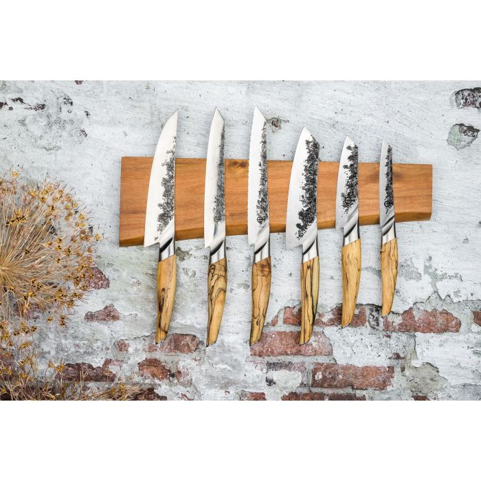 Couteau du chef- FORGED - KATAI - Acier VG10 - Manche en bois de racine - L 20,5 cm 1