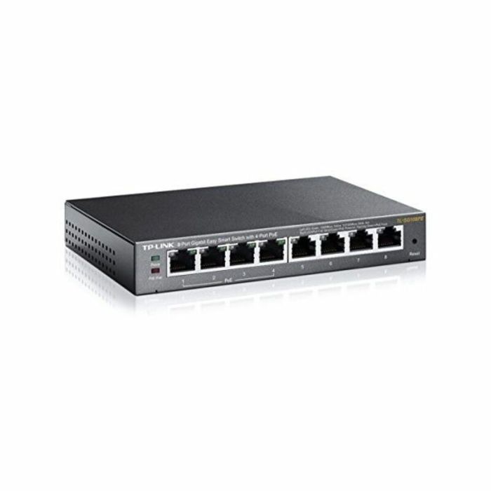 Commutateur Réseau de Bureau TP-Link NSWSSO0207 TL-SG108PE 8xGB 4xGB PoE 3