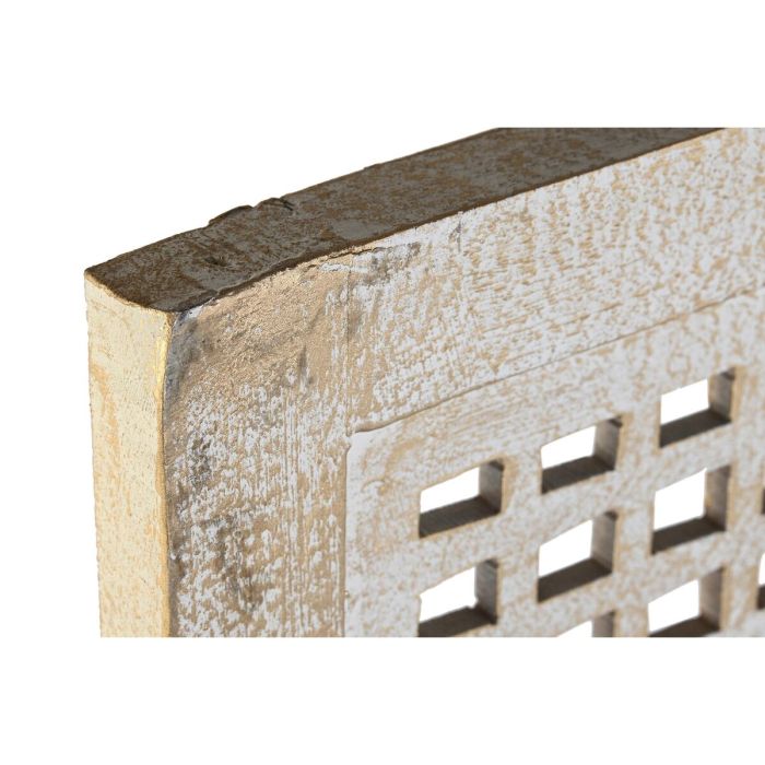 Paravent DKD Home Decor Blanc Bois de manguier Bois MDF 150 x 2 x 180 cm 2