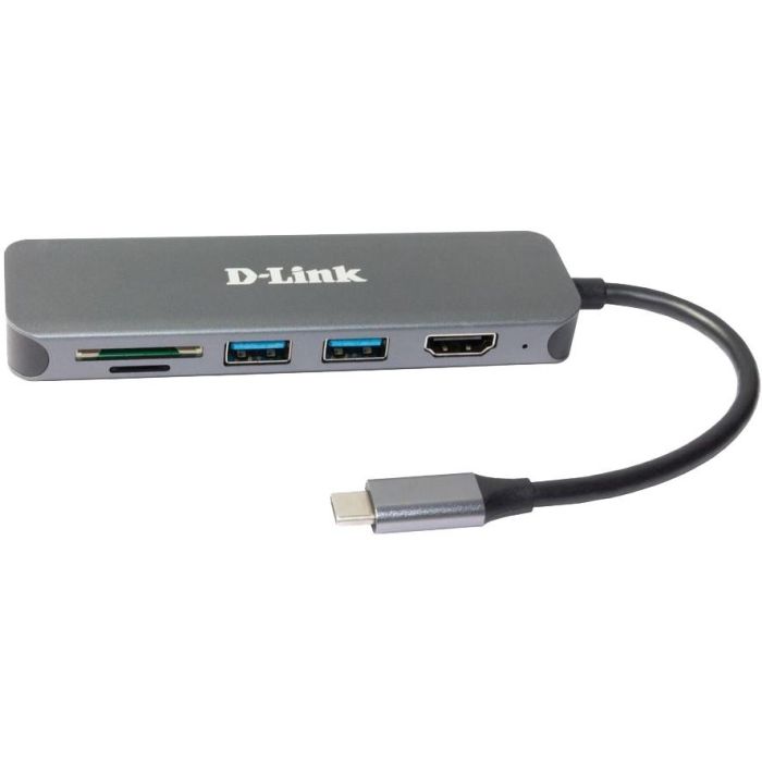 D-Link DUB-2327 6-in-1 USB-C Hub mit HDMI 1 D-Link DUB-2327 6-in-1 USB-C Hub mit HDMI 1