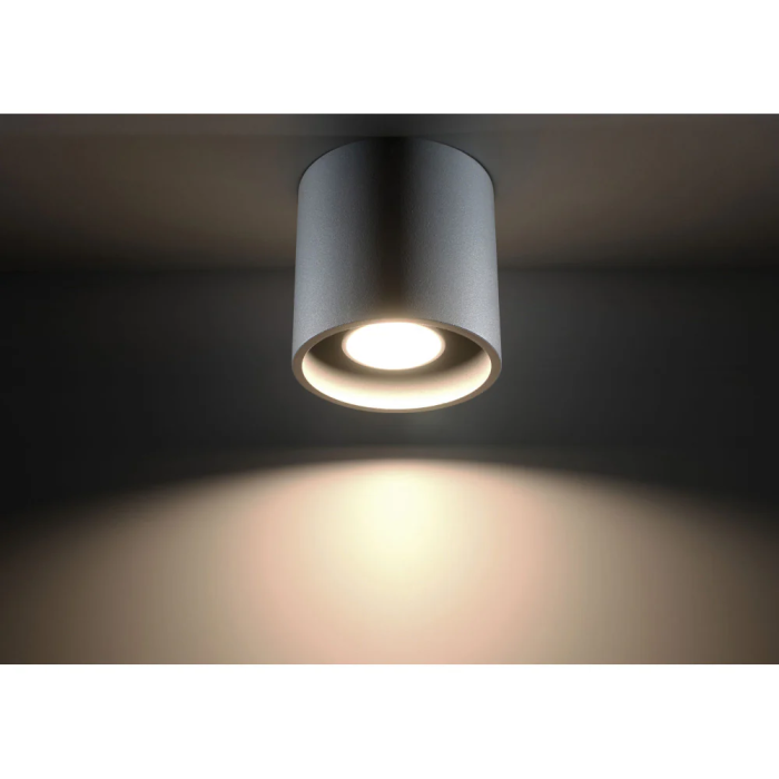 Orbis Lampe de Plafond Orbis SOL-SL.0021 Cylindrique Noir Gris Blanc Design Moderne Orbis Lampe de Plafond Orbis SOL-SL.0021 Cylindrique Noir Gris Blanc Design Moderne