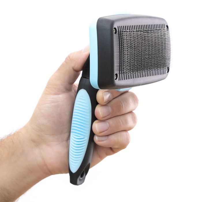 Brosse pour Animaux de Compagnie avec Dents Rétractables Groombot InnovaGoods