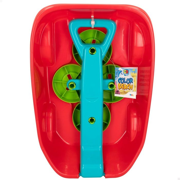 Set de jouets de plage Colorbaby Chariot polypropylène (12 Unités) 1