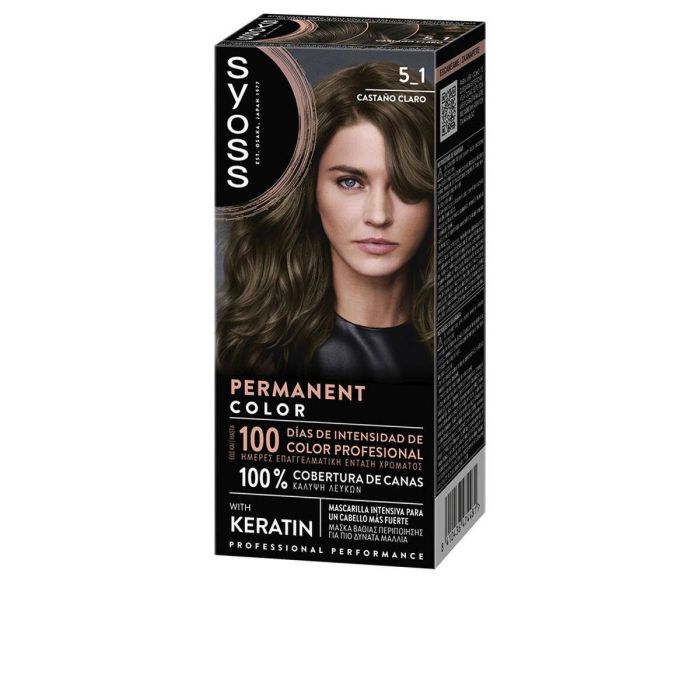 Masque pour cheveux Syoss PERMANENT COLOR 0