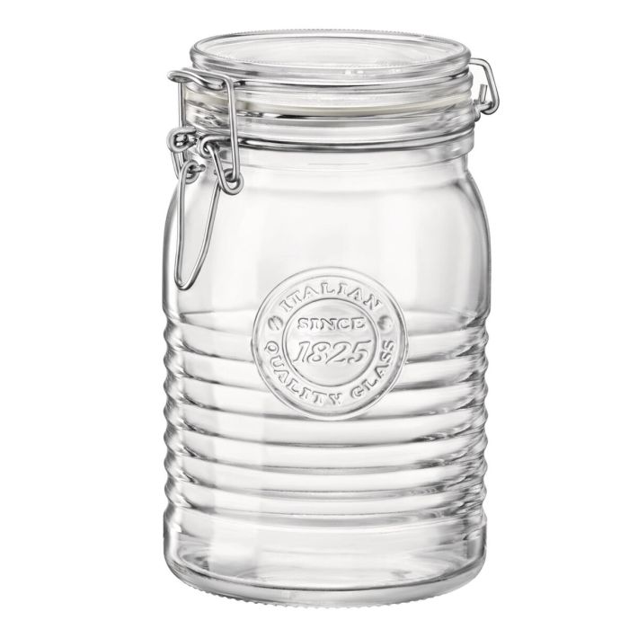 Pot en verre Bormioli Rocco Officina Transparent verre 1,15 L (6 Unités) 2