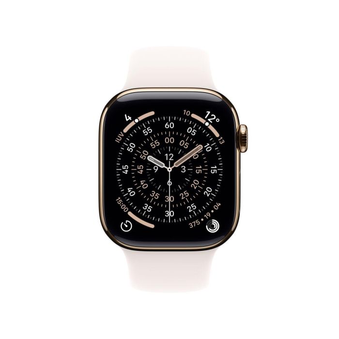 Montre intelligente Apple MFD54QL/A Rose Titane 46 mm 2