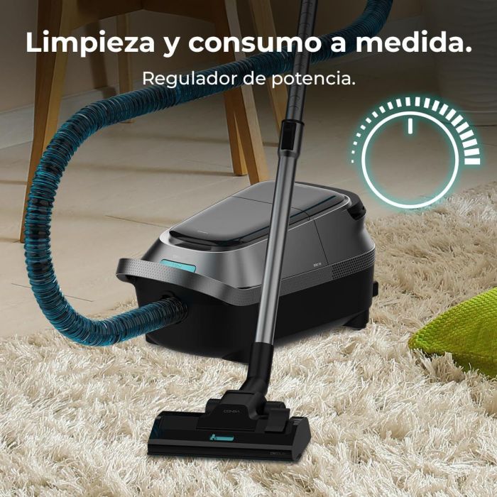 Aspirateur Cecotec Powerbag 5000 ProStyle 800 W Gris 5 Aspirateur Cecotec Powerbag 5000 ProStyle 800 W Gris 5