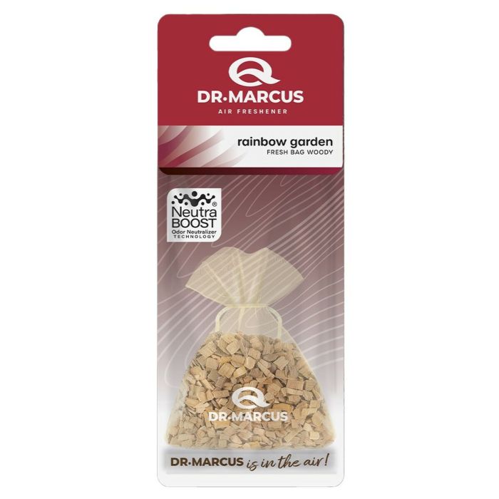 Désodorisant Pour Voiture Dr Marcus Fresh Bag Lavande Violet Rainbow Garden Bois Parfum Pochette
