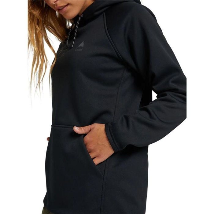 Sweat à capuche homme Burton Crown Weatherproof Pullover Fleece Noir L 2