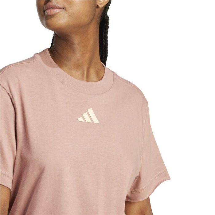 T-shirt à manches courtes femme Adidas Rose 5-6 Ans 1