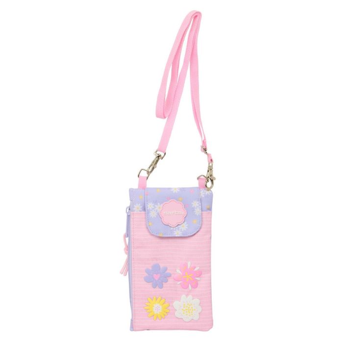 Porte-monnaie Safta Bouquet Rose Lila 1 Porte-monnaie Safta Bouquet Rose Lila 1