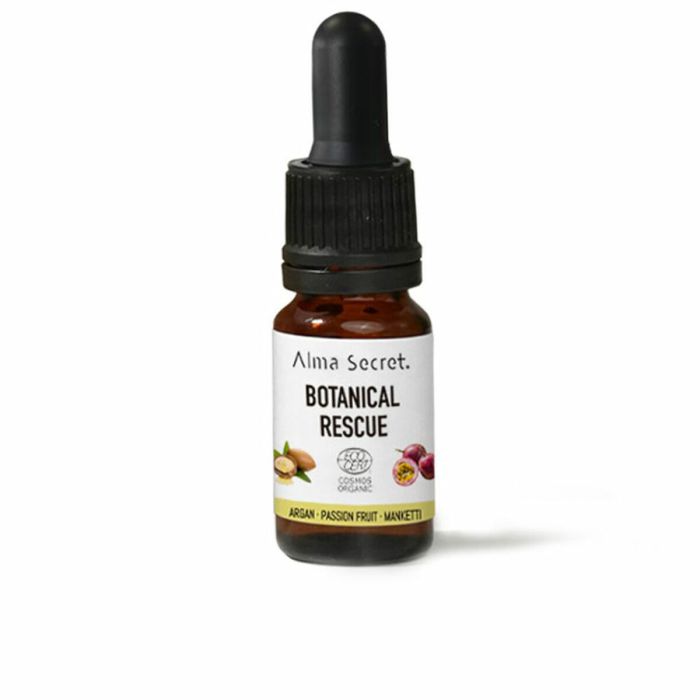 Alma Secret Sérum Capillaire Botanical Rescue 10ml - Soin Cheveux Nourrissant, Réparateur, Brillance, Anti-Frisottis, Vegan, Bio