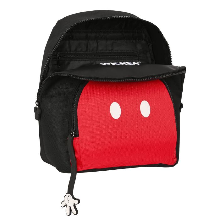 Sac à dos Casual Mickey Mouse Clubhouse Mickey mood Noir Rouge 25 x 30 x 13 cm 1 Sac à dos Casual Mickey Mouse Clubhouse Mickey mood Noir Rouge 25 x 30 x 13 cm 1