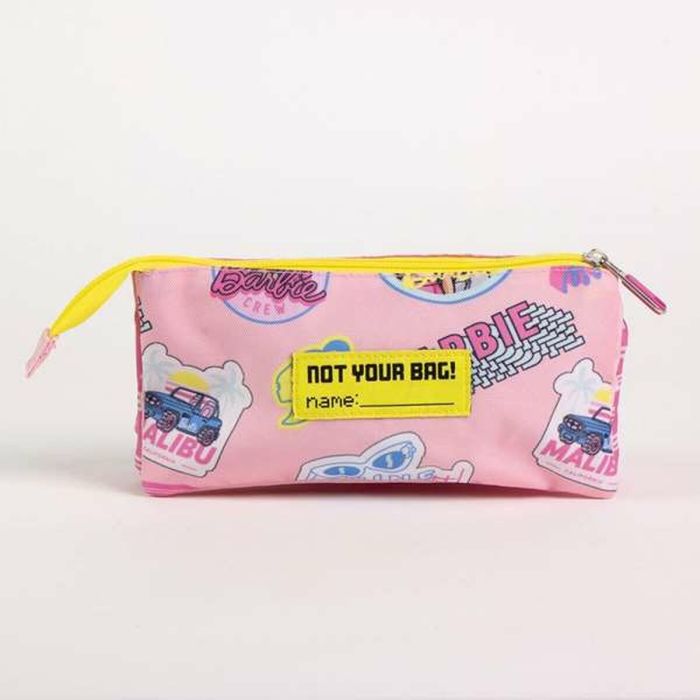 Trousse Fourre-Tout Triple Barbie Fuchsia 2,2 x 1,1 x 22,5 cm 2 Trousse Fourre-Tout Triple Barbie Fuchsia 2,2 x 1,1 x 22,5 cm 2