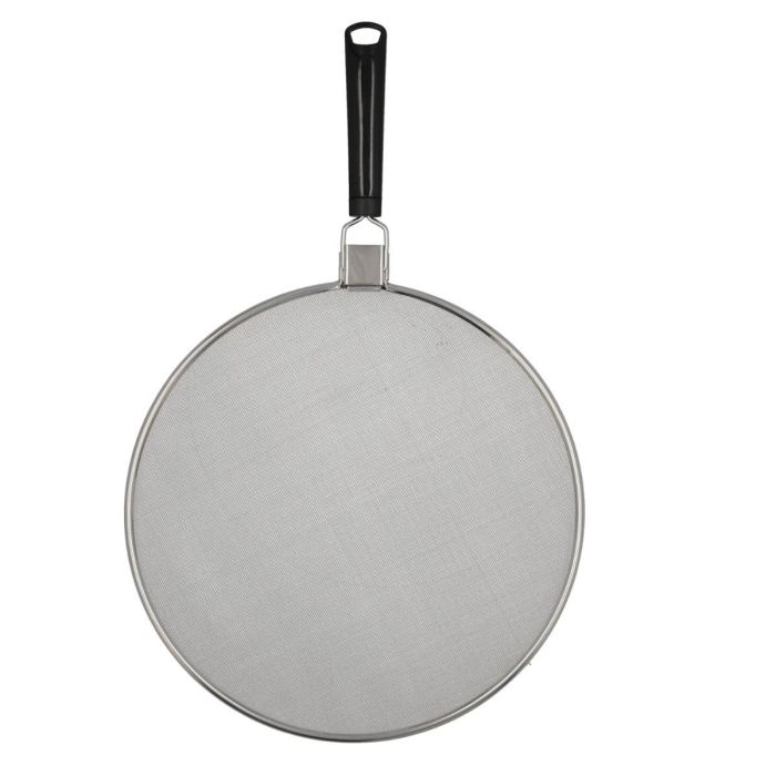 Tapa Antisalpicadura Plegable Acero Inox Rico Quid 29 cm (12 Unidades) 1