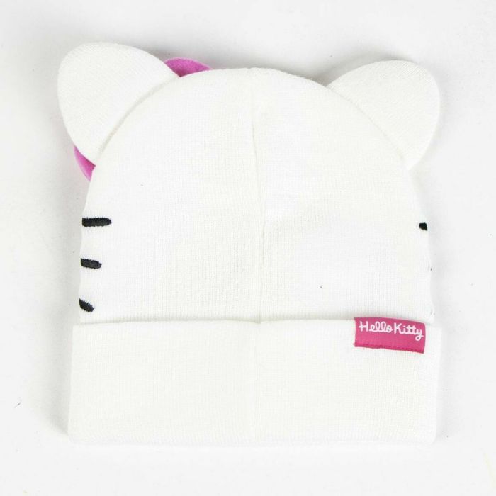 Bonnet enfant Hello Kitty Blanc 8