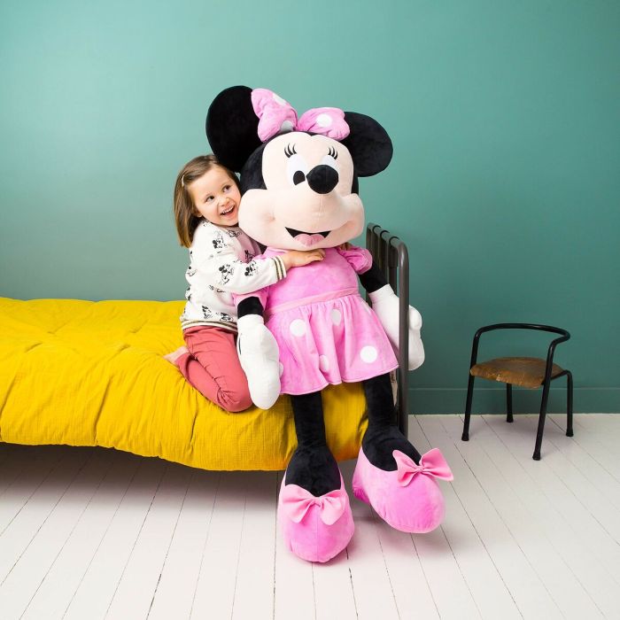 Jouet Peluche Minnie Mouse Rose 120 cm 2 Jouet Peluche Minnie Mouse Rose 120 cm 2