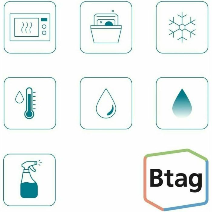 Chargeur + Piles Rechargeables Brother PTN25BTQL1 Blanc 9