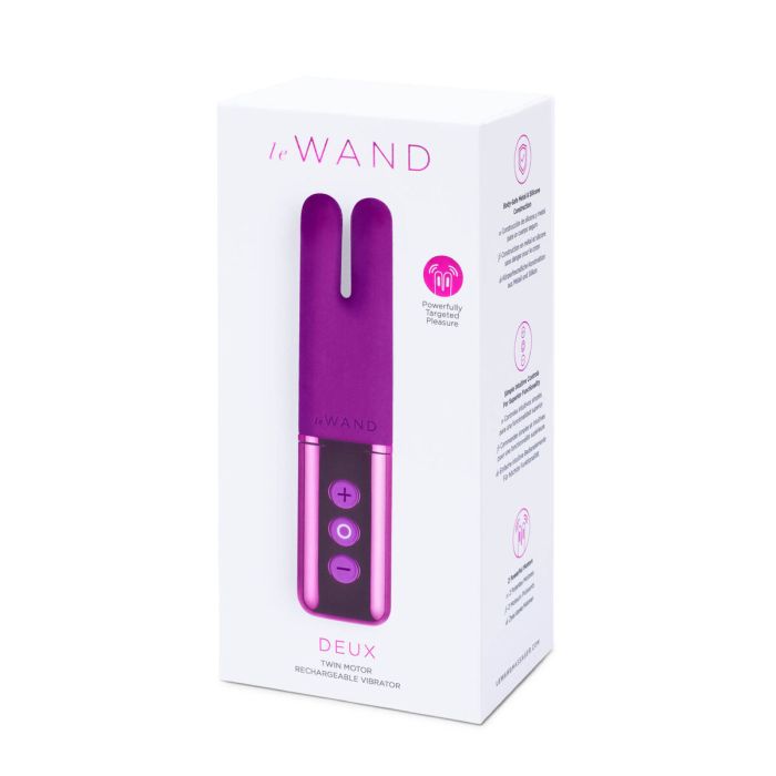 Mini Vibromasseur Le Wand Deluxe Violet 1 Mini Vibromasseur Le Wand Deluxe Violet 1